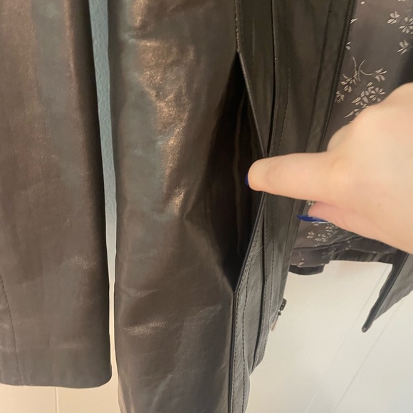 Wilsons Leather Jacket with Thinsulate Shell Women’s Medium - Picture 4 of 12